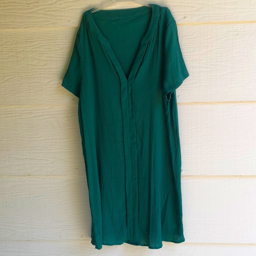 Teal Swim Coverup
